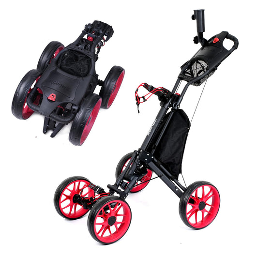 EZRoll Lightweight Golf Hand Cart with Brake