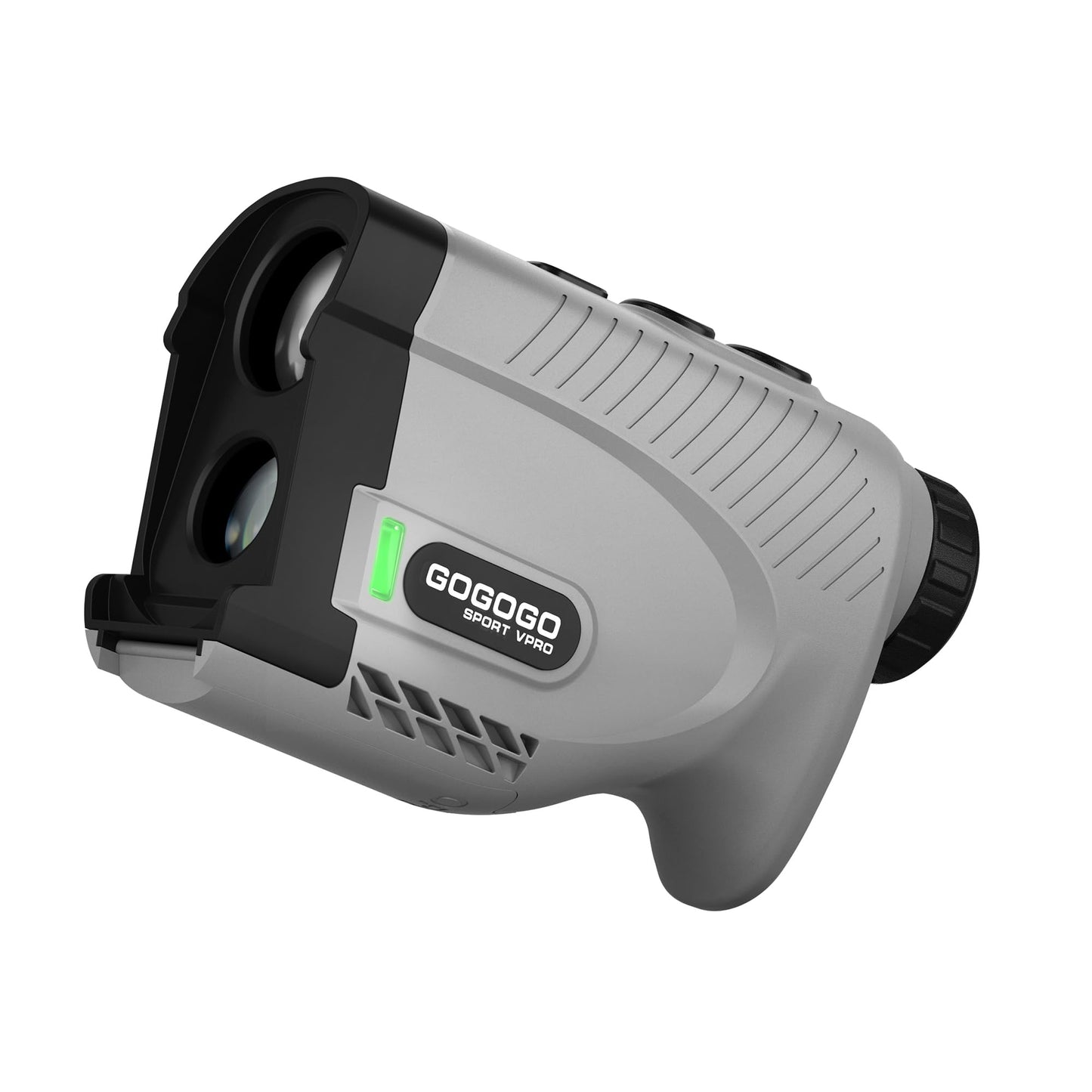 Gogogo Sport Vpro Gen 2 Golf Laser Rangefinder Ultra-Clear Optics with 99% Transmission Lens OLED Display 1200Y Measuring Distance Dual Power Sources FlagLock/Slope/Magnetic/Lightweight