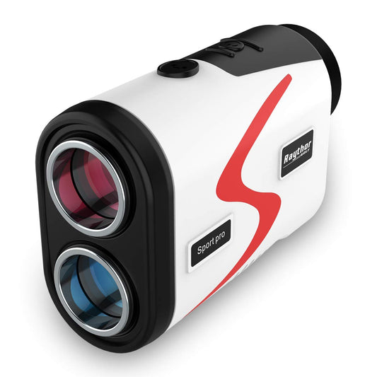 Raythor Pro Golf Rangefinder for Professional Golfers Laser Range Finder with Slope & Non Slope Physical Switch Flag-Lock with Pulse Vibration Continuous Scan Rechargeable