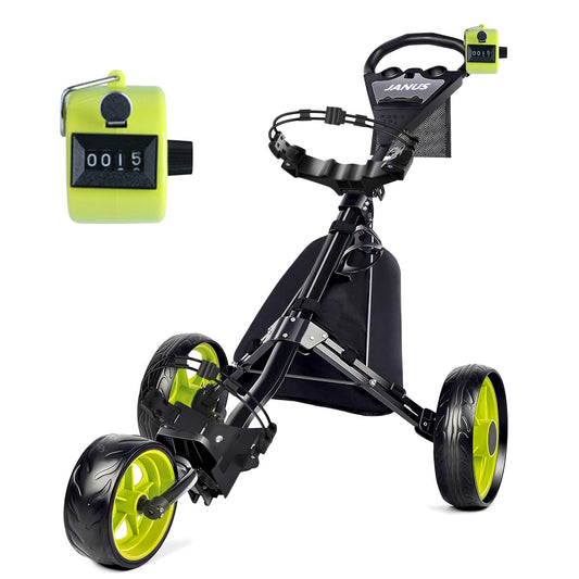 JANUS All-Terrain Foldable Golf Cart with Ice Bag